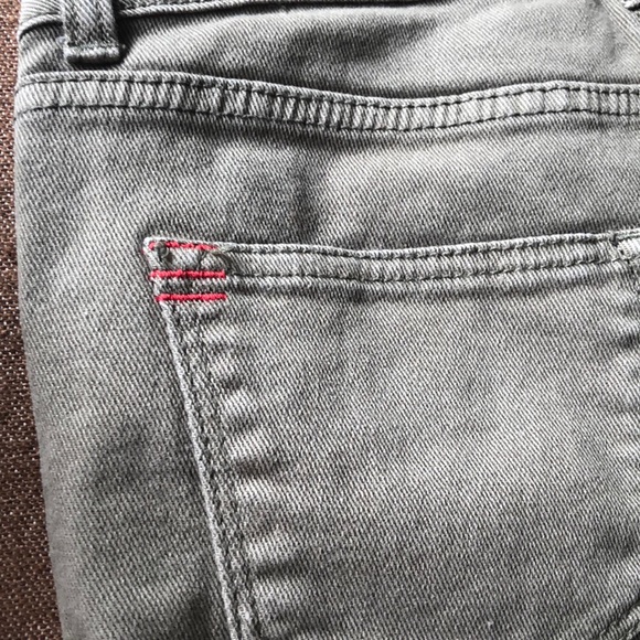 BDG olive green denim short - Picture 3 of 9